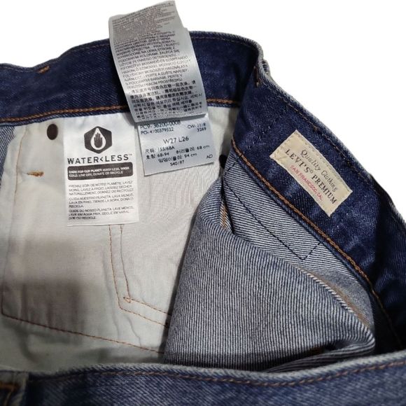 LEVIS 501® High Rise Straight Jean Size 27 - Picture 8 of 15